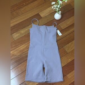 Aritzia Wilfred Free Lavender Shorts Jumpsuit NWOT